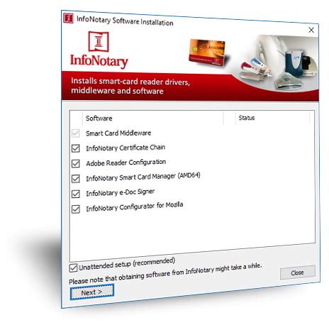 infonotary smart card manager download|infonotary download.